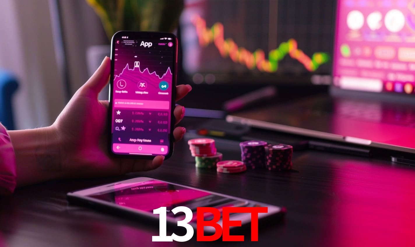 Comparação APP mobile vs versão web da 13bet
